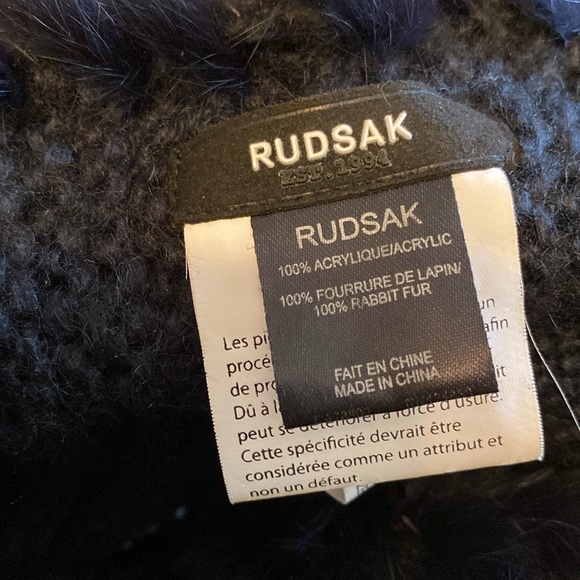 Rudsak wool knit infinity scarf - Picture 6 of 6